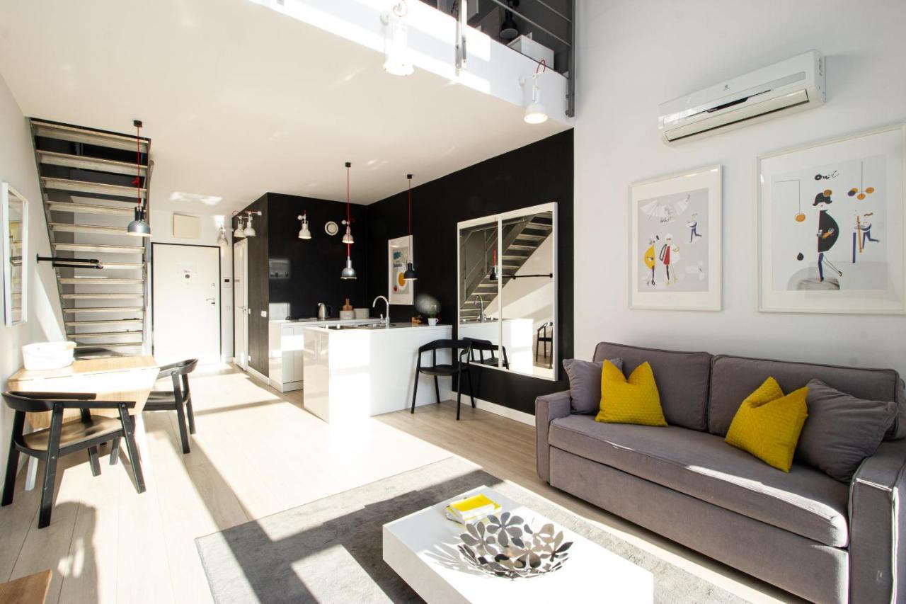 Qbik Loft Modern Apartment Varsovia Exterior foto